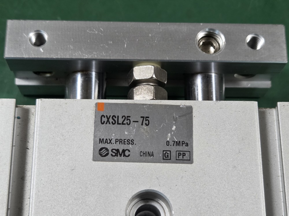 SMC GUIDE CYLINDER CXSL25-75 (중고) 가이드 실린더