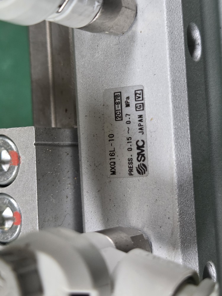SMC SLIDE CYLINDER MXQ16L-10 (중고) 슬라이드 실린더