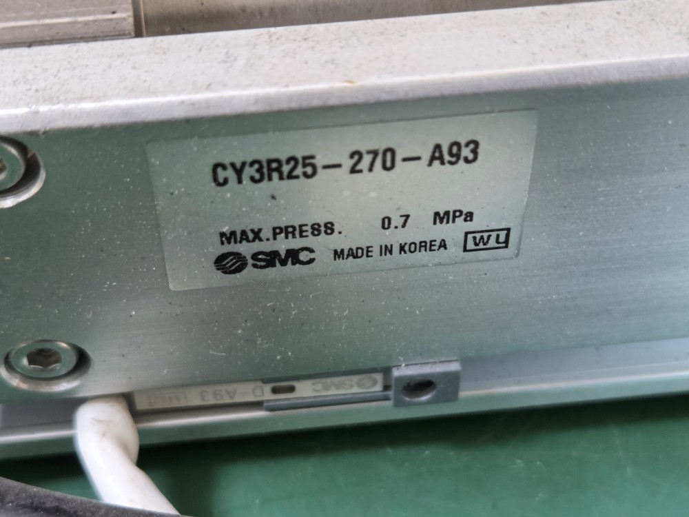 SMC CYLINDER CY3R25-270 (중고)