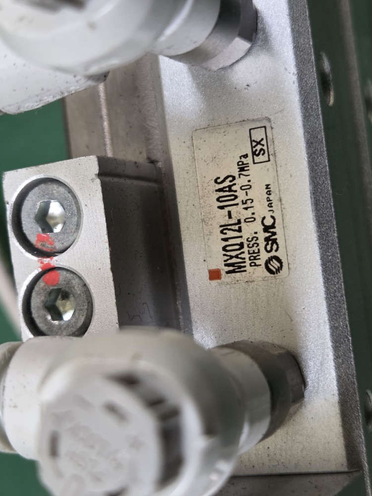 SMC SLIDE CYLINDER MXQ12L-10AS (중고)