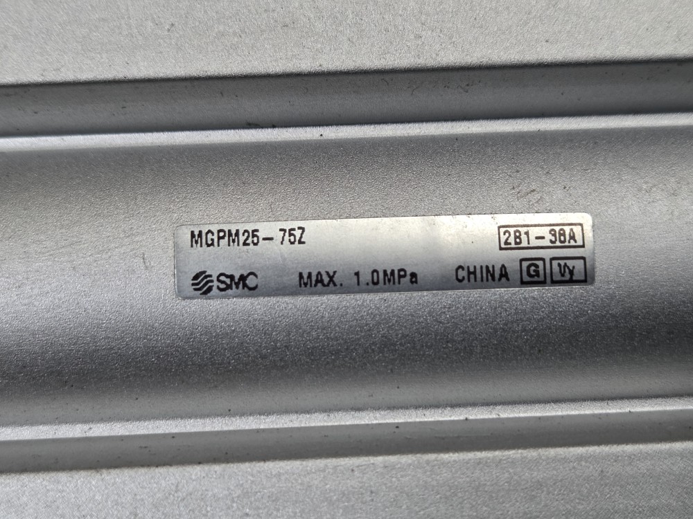 SMC GUIDE CYLINDER MGPM25-75Z (중고) 가이드 실린더