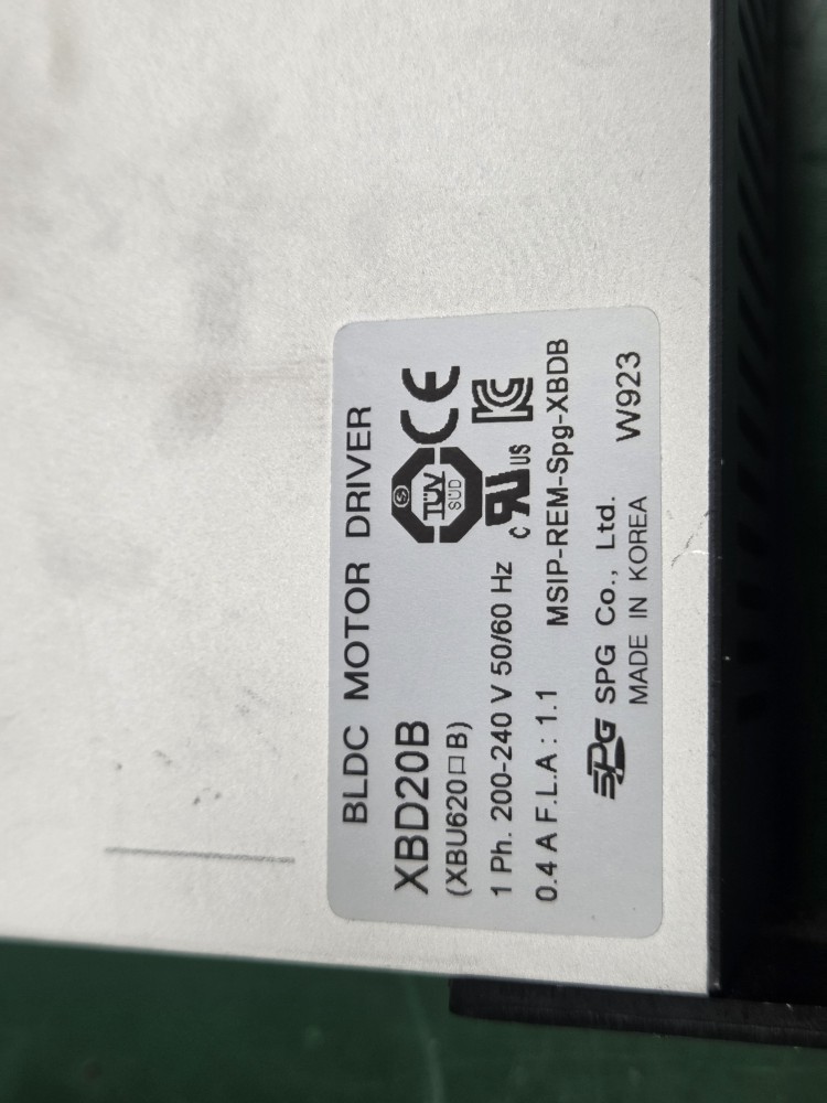 SPG BLDC MOTOR DEIVER XBD20B (중고)