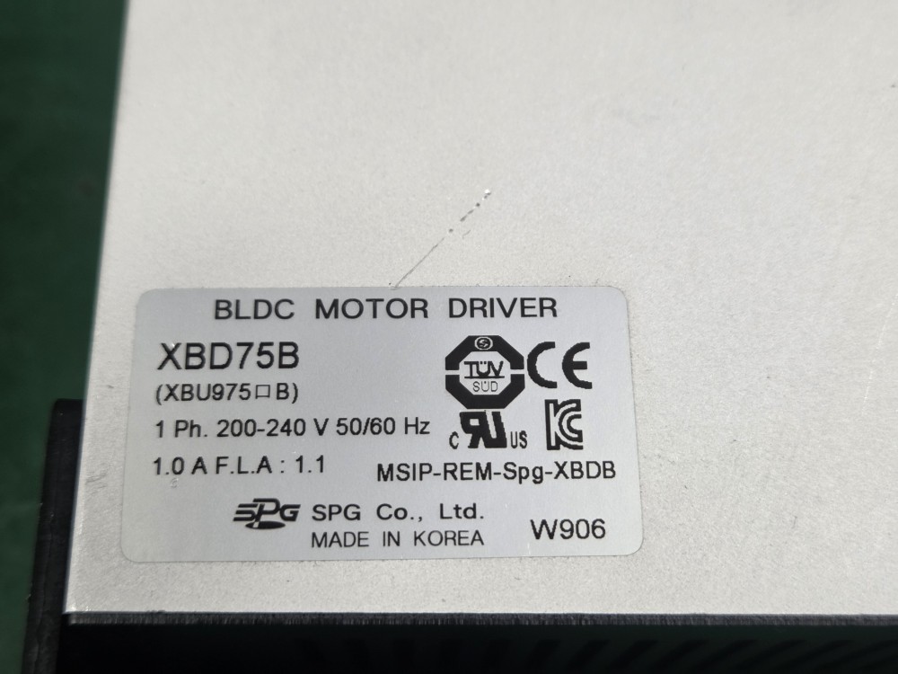 SPG BLDC MOTOR DRIVER XBD75B (중고)