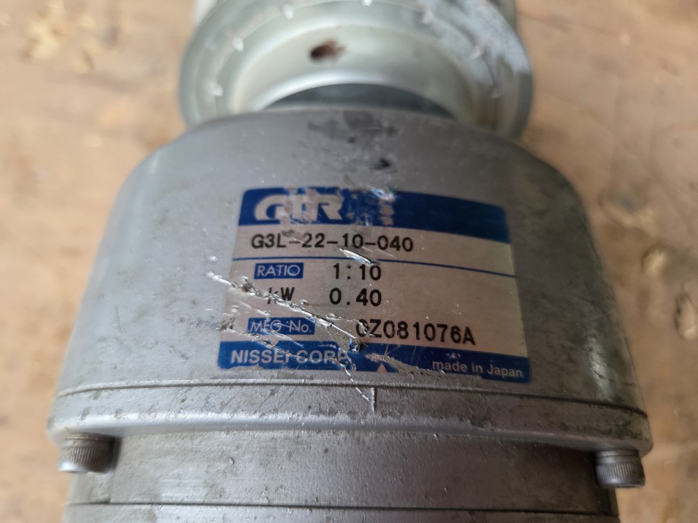 GTR MOTOR G3L-22-10-040 0.4KW (중고)