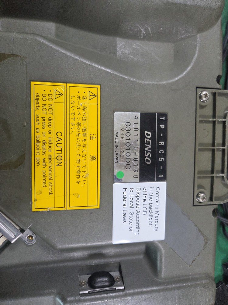 DENSO TEACHING PENDANT TP-RC5-1 (중고) 티칭 팬던트