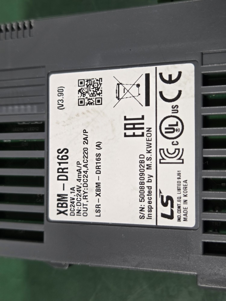 LS PLC XBM-DR16S (중고)