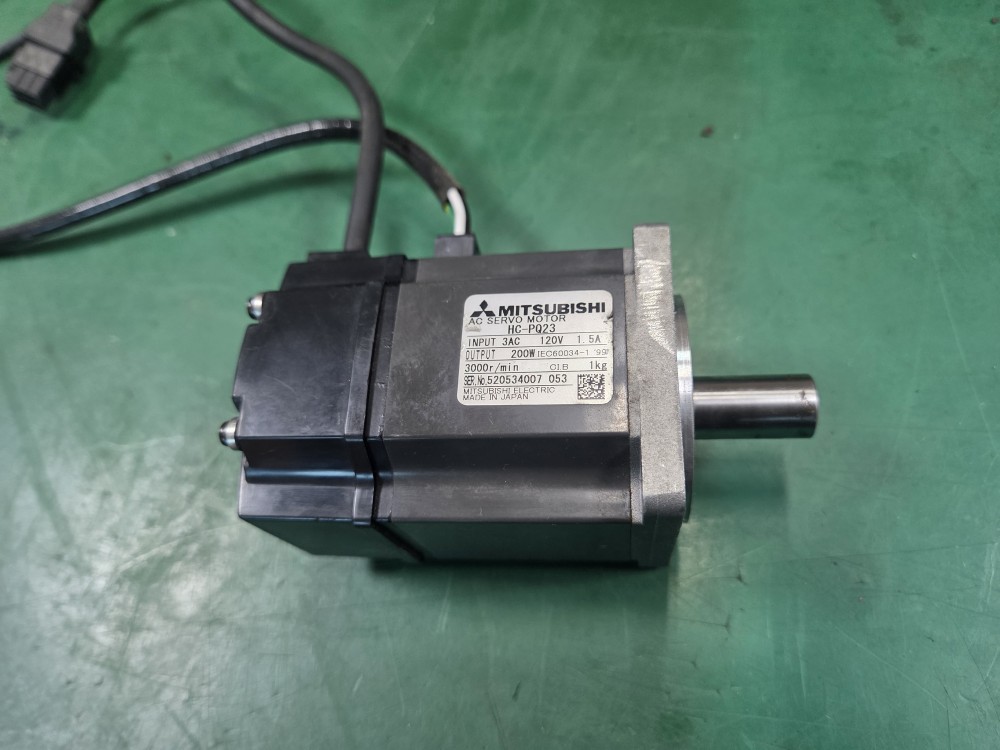 MITSUBISHI SERVO MOTOR HC-PQ23 (200W 중고) 서보모타