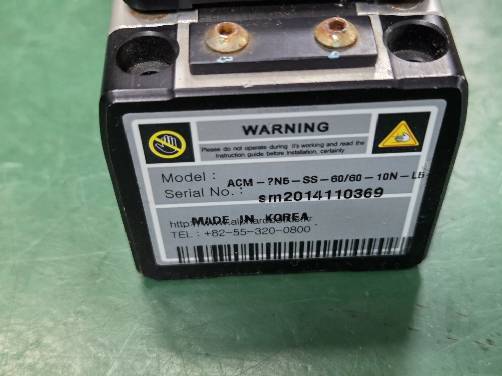ACTUATOR ACM-2N5-SS-60/60-10N-L5 (중고)