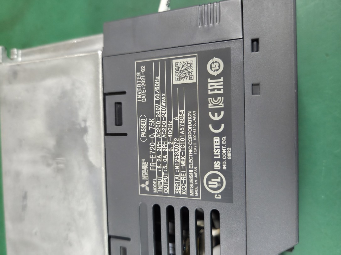 INVERTER FR-E720-0.75K (중고) 미츠비씨 인버터