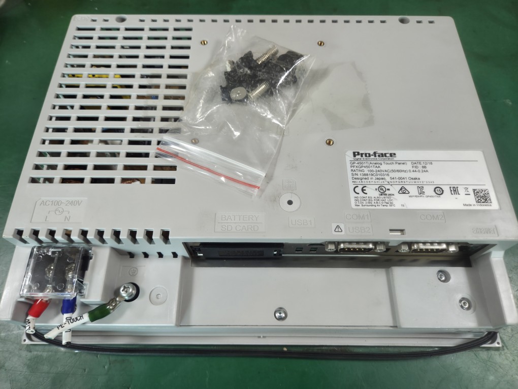TOUCH PANEL GP-4501T(PFXGP4501TAA) )중고) 터치패널