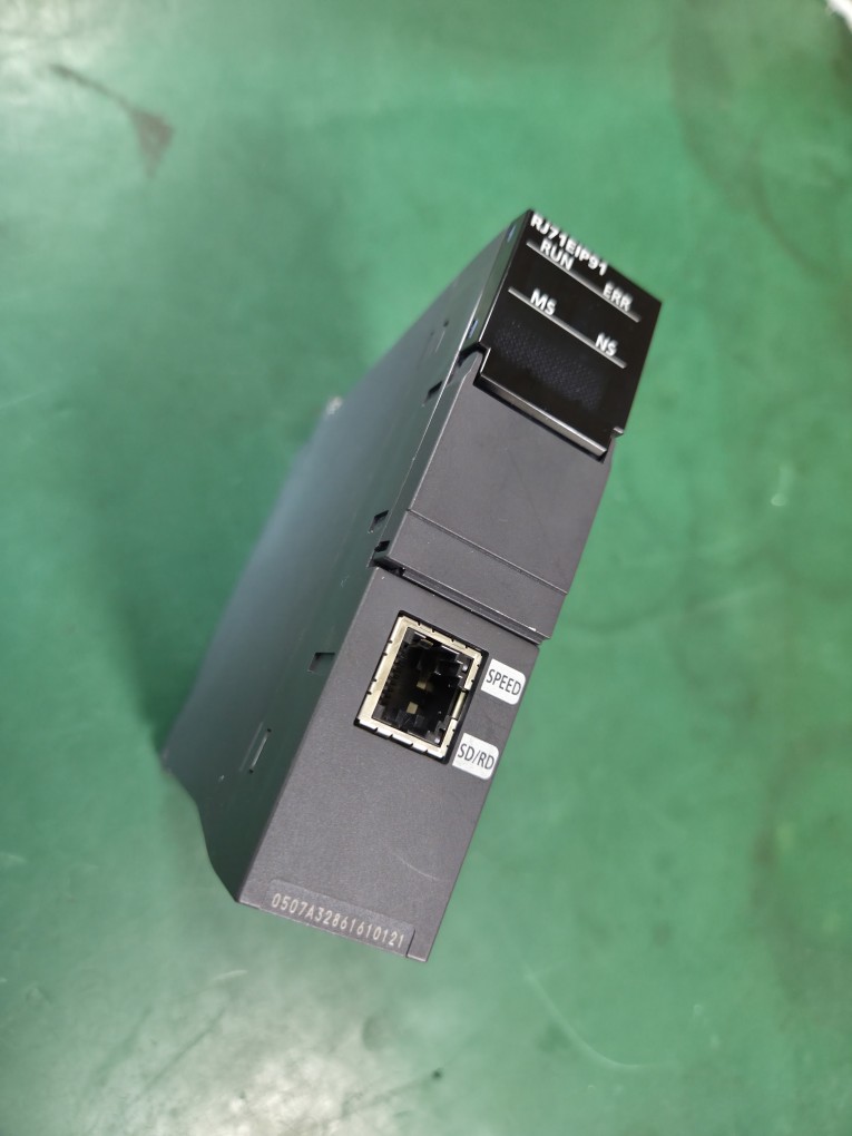 MITSUBISHI PLC ETHERNET/IP I/F UNIT RJ71EIP91 이더넷 유닛 (중고)