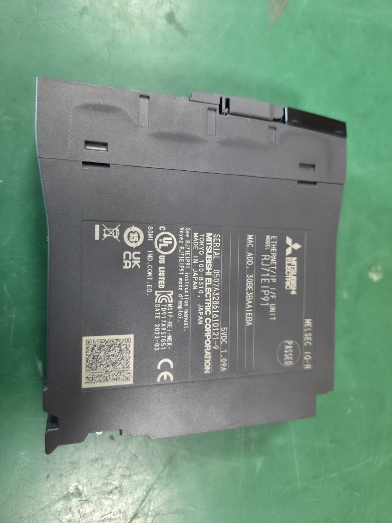 MITSUBISHI PLC ETHERNET/IP I/F UNIT RJ71EIP91 이더넷 유닛 (중고)