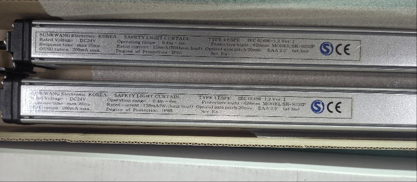 (A급-미사용품) SAFETY LIGHT CURTAIN SK-S232P 안전 센서