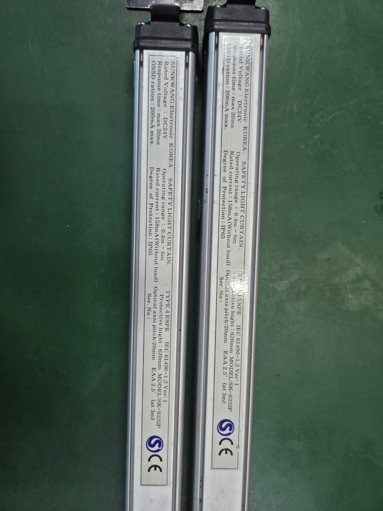SAFETY LIGHT CURTAIN SK-S232P (미사용 중고) 안전센서